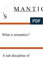 Semantics John Steven v. - 1