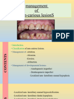 Management of Non-Carious Lesions Final 3.7.23