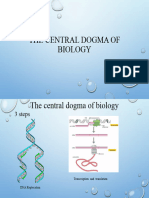 The Central Dogma of Biology