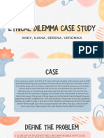 Ethical Dilemma Case Study Presentation