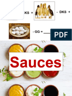 Cookery 12 Sauces