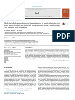 Modeling of Ultrasound Assisted Intensification of Biodiesel Producti - 2015 - F