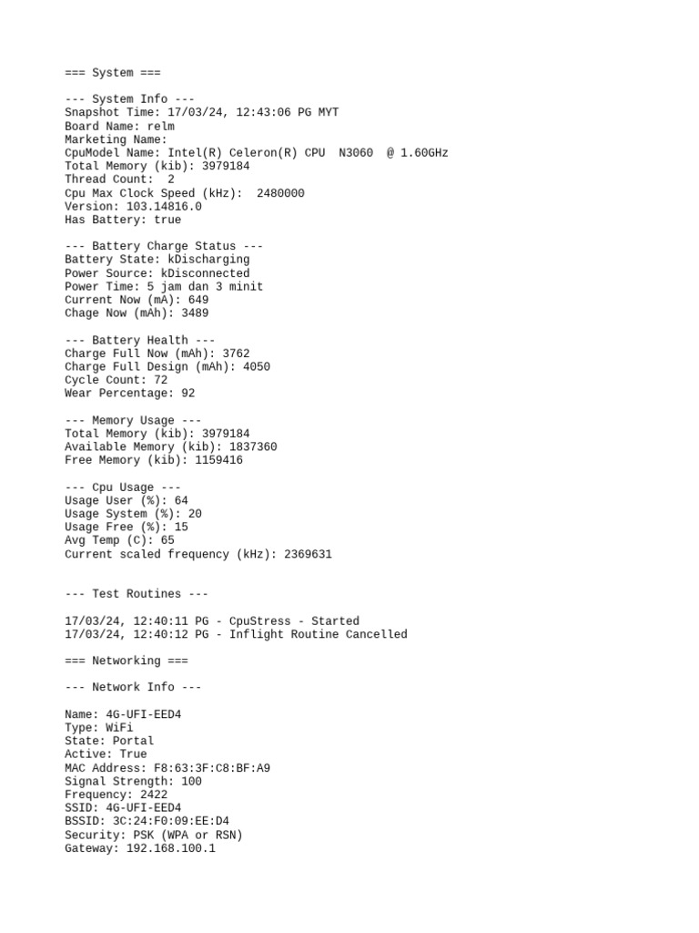Session Log | PDF | Wi Fi | Data Transmission