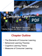 Consumer Behavior - Consumer Learning