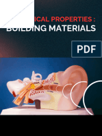 Building Materials Acoustical Properties