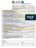 PT Classroom Instruction Evaluation Form