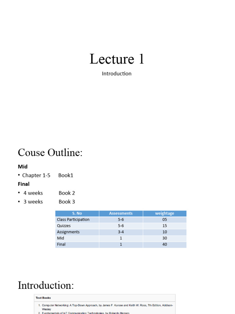 Introduction to Computer Networks | PDF | Computer Network | Internet