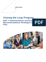 Closing The Loop Plan