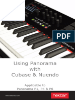 Cubase Setup & User Guide For Panorama P-Series - Windows