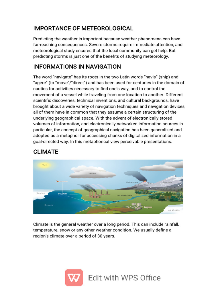 Meteorology Oceanography | PDF