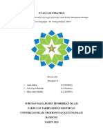 Evaluasi Strategi - Kelompok 10