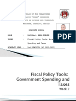 Fiscal and Monetary Policies