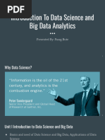 Unit 1 Introduction To Data Science