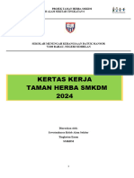 Kertas Kerja Taman Herba