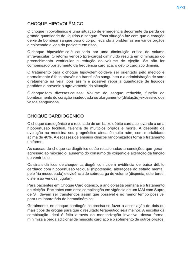 Tipos de Choques | PDF