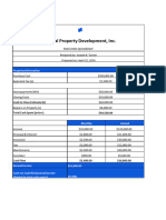 Free Real Estate Spreadsheet Template