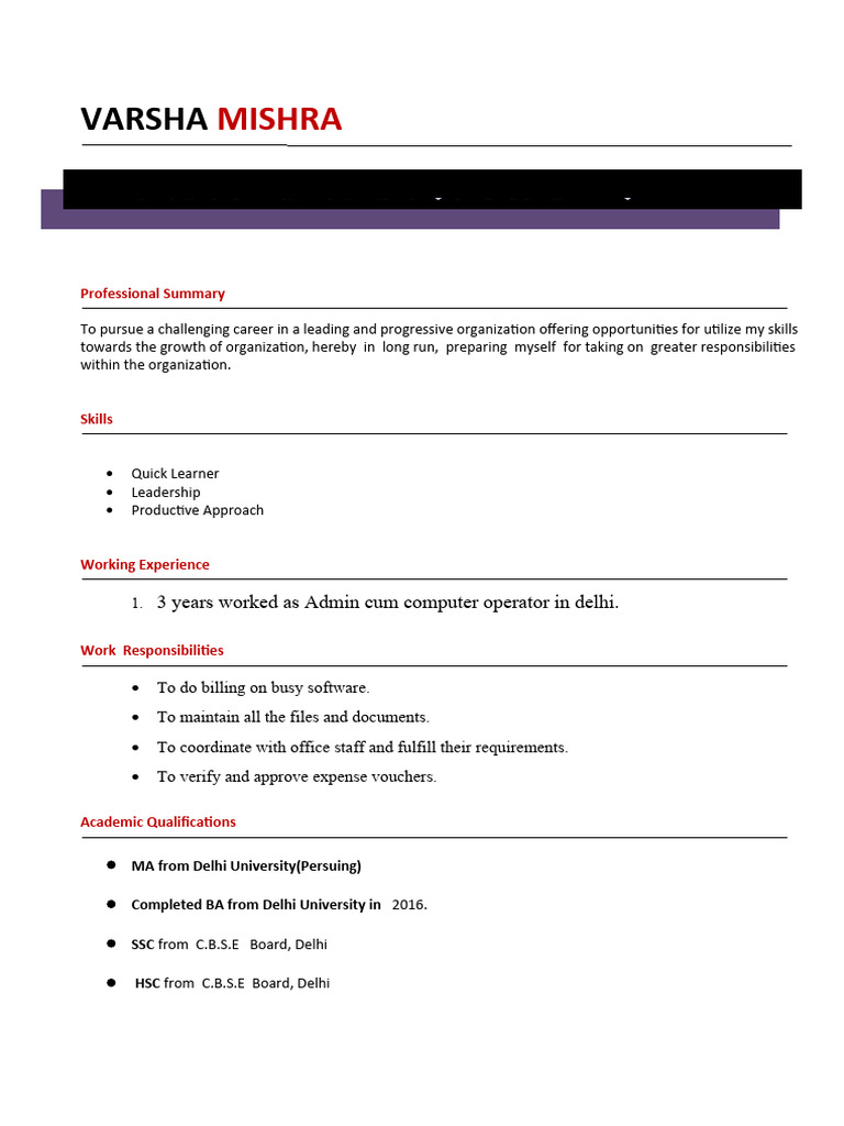 Varsha Resu | PDF