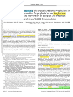 Intraoperative Redosing of Surgical Antibiotic.5