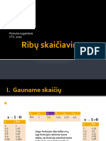 Ribų Skaičiavimas