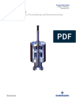 Product Data Sheet - Linear Dimensional Data-Metric - Shafer