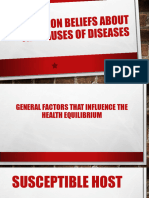 HEALTH Common Beliefs About The Causes of Diseases