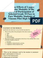 Research Proposal Sample by Jessa M. Francisco