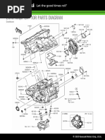 ページ❤︎ Kawasaki Motorcycle 1994 OEM Parts Diagram for Fuel Tank (ZX750-L2