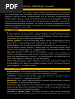 PRINCIPLES OF MARKETING - Unit 6 - BCOM