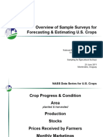 USDA Overview of Sample Surveys