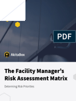 The Facility Manager's Risk Assessment Matrix FINAL