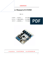 Users Manual of GT2560