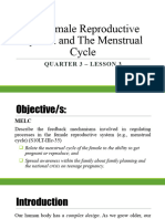 Q3 Lesson 3 The Female Reproductive Feedback Mechanism