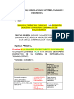 Análisis Correlacional de Ejemplos de Hipotesis