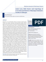 Prevalence Economic Loss Risk Factor and Coprology of Bovine Fasciolosis in Selected District S Municipal Abattoirs of Wolaita Zone Southern Ethiopia