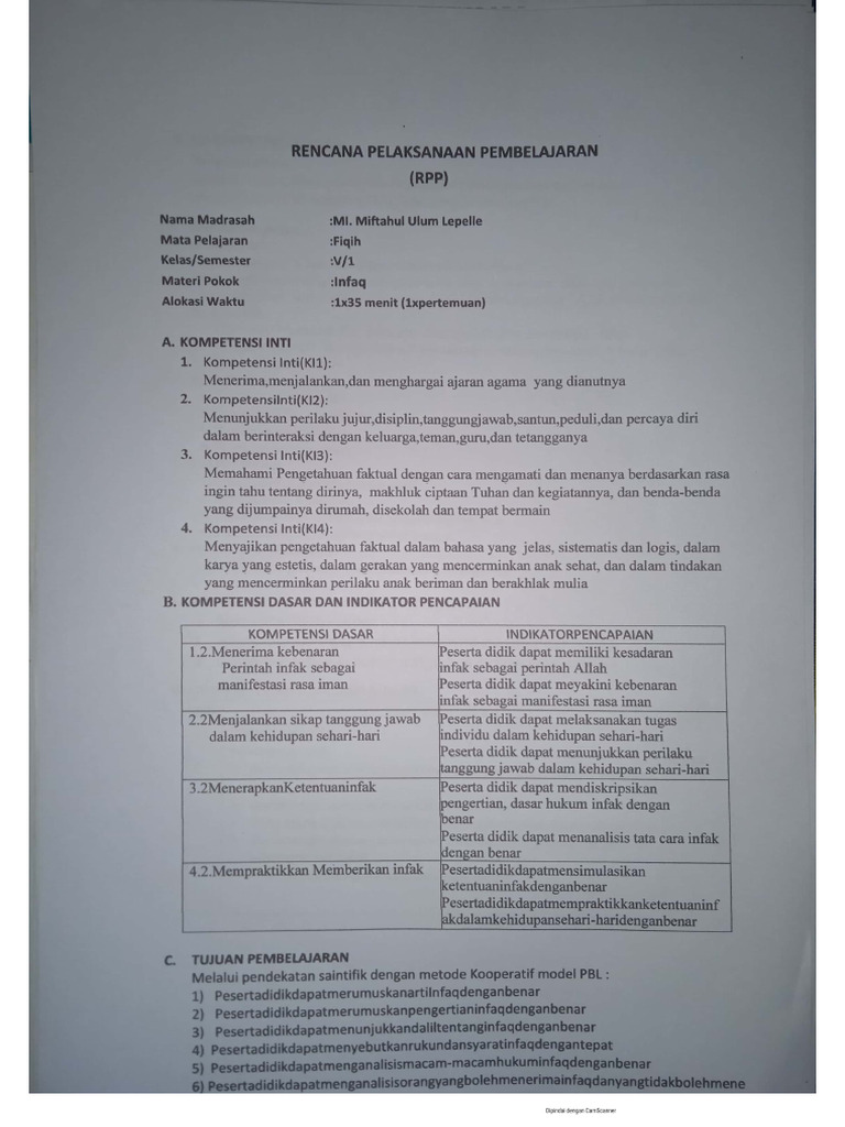 RPP Ukin | PDF