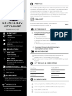 Ravi Pharmacy Resume