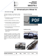 Camshafts - Premature Wear & Scuffing: Service Engineering Bulletin