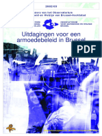 Dossier 2002 Uitdagingen Voor Een Armoedebeleid in Brussel