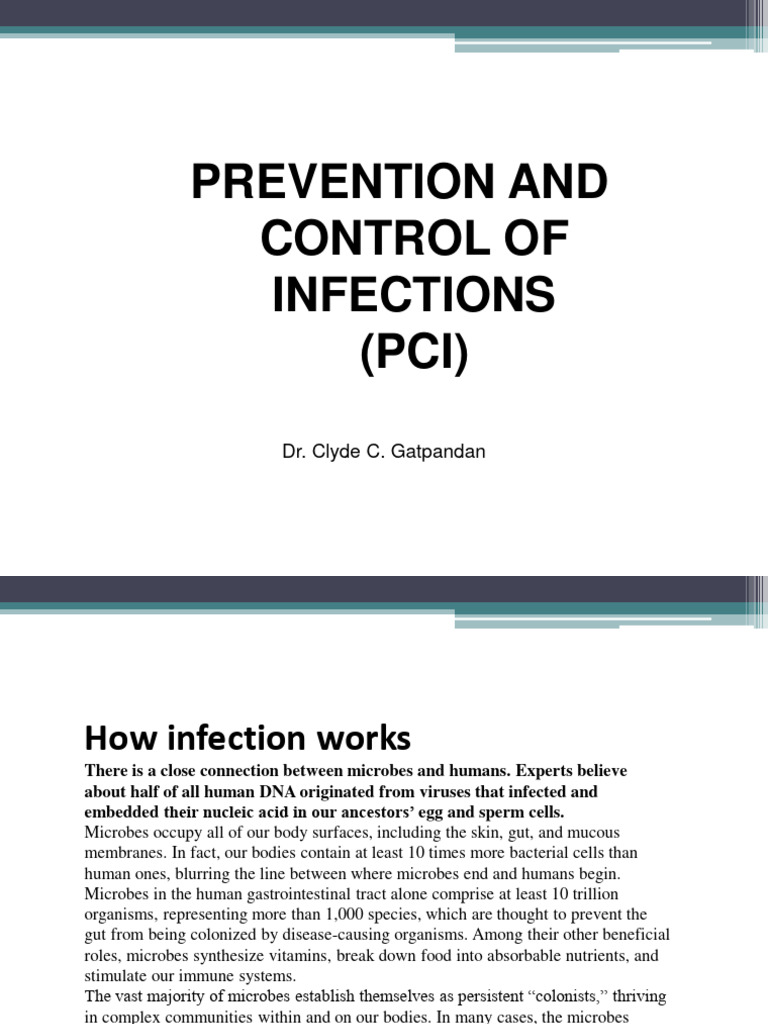Infection Prevention and Control Guide | PDF | Personal Protective ...