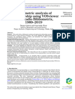 Guleria, Kaur - 2021 - Bibliometric Analysis of Ecopreneurship Using VOSviewer and RStudio Bibliometrix, 1989-2019