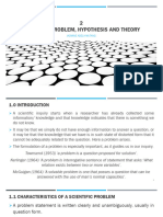 BAB 2 Research Problem, Hypothesis and Theory - JAM