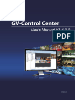 GV Control Center User Manual (CCSV34 B En)