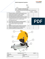 Bench Cutting Machine