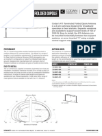 411 Terminated Folded Dipole Antenna