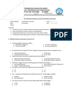 SOAL SAS Kelas IV (Pendidkan Pancasila)