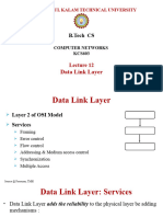 CN Lecture 12 - Data Link Layer - 15 March 2023