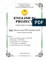 Topic: Business Plan FFC Nutritional Pills: Teacher: Nguyen Thi Thuy