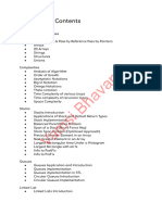 DSA Course Contents: C++ Language