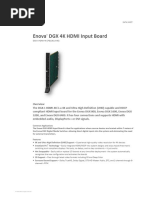 DGX I HDMI 4K.DataSheet