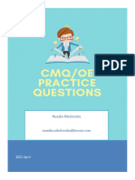CMQ Practice Questions